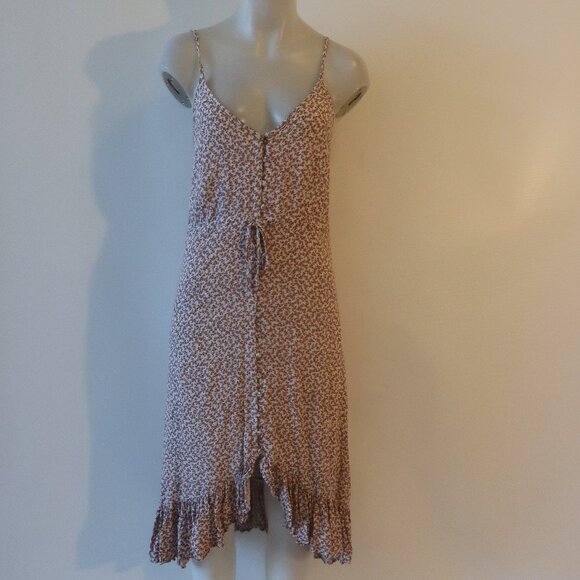 Rails Beige Floral Midi Dress - Picture 5 of 14